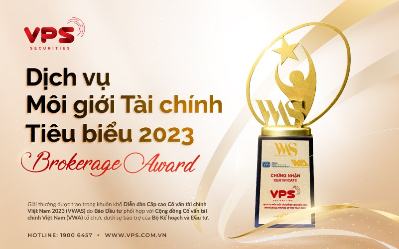 VPS vinh dự nhận giải thưởng Dịch vụ Môi giới Tài chính tiêu biểu 2023