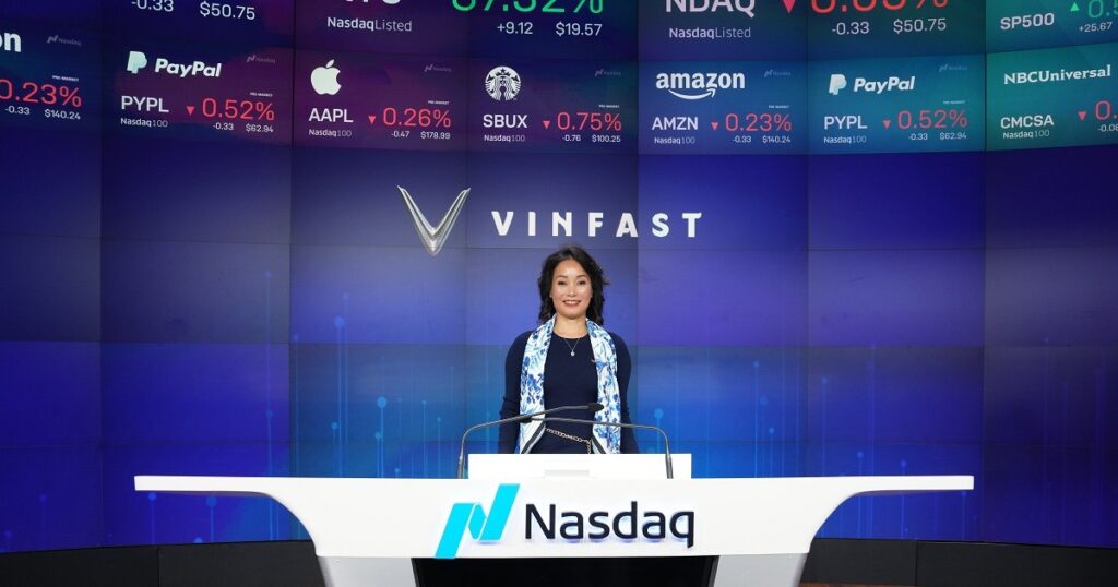 Tổng giám đốc VinFast nói gì khi cổ phiếu niêm yết tại Mỹ bật đà tăng 68%?