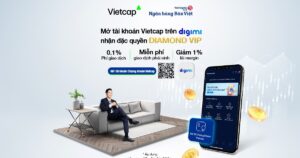 Vietcap hợp tác cùng BVBank triển khai ưu đãi Diamond Vip dành cho nhà đầu tư chứng khoán